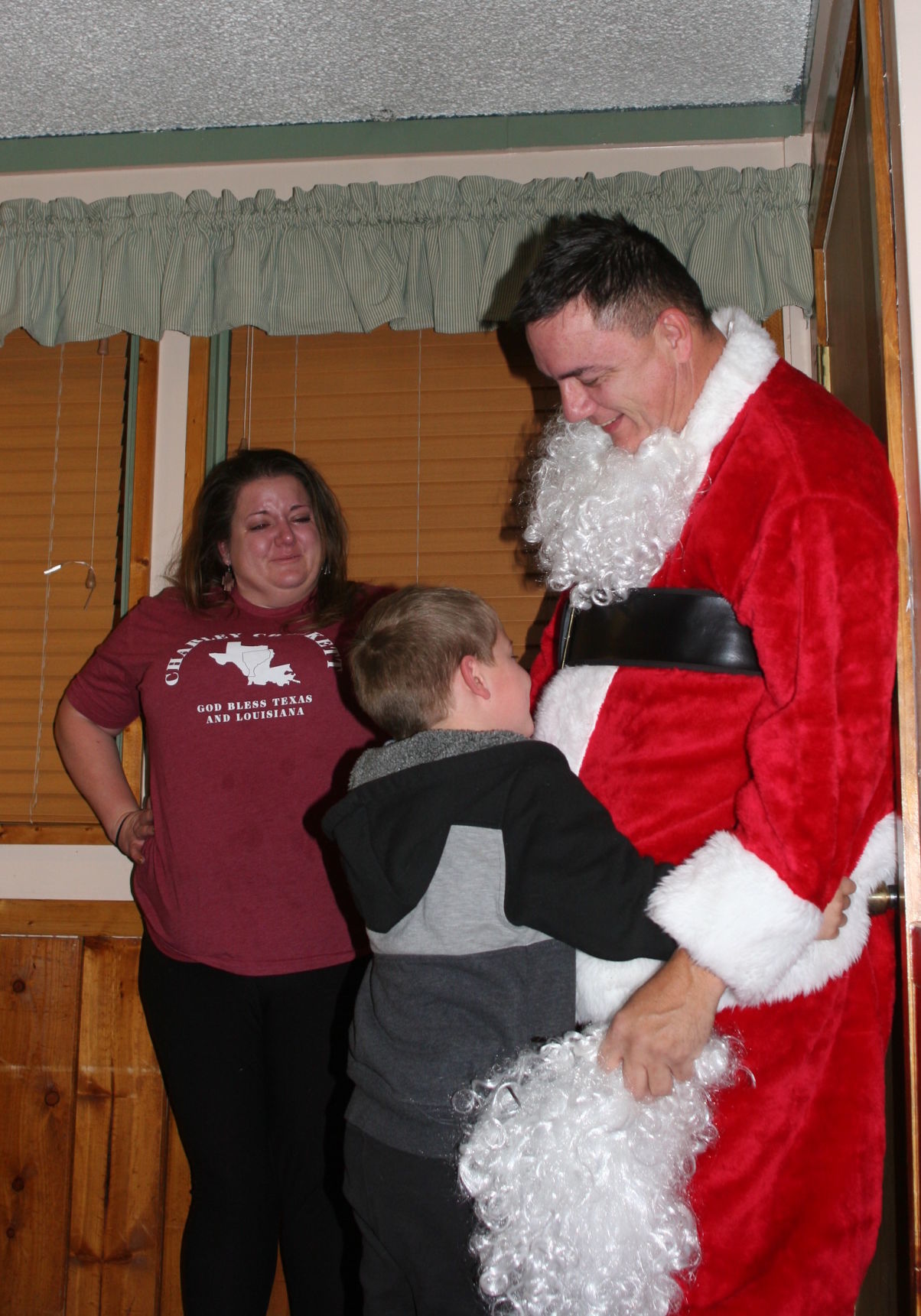Great grandmother brings Dad home for Christmas